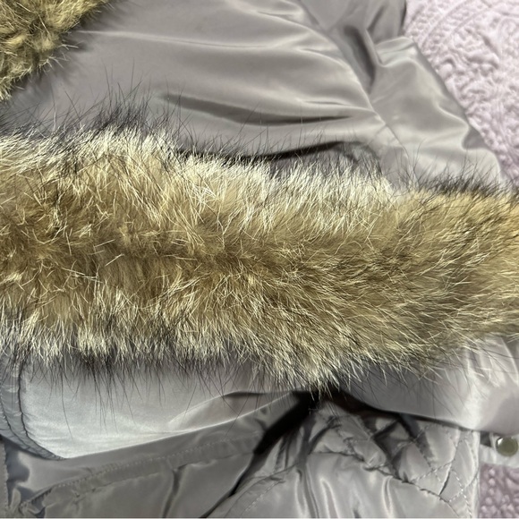 Marc New York by Andrew Marc Beautiful Down Puff Jacket Genuine Coyote Fur Trim - Picture 6 of 9